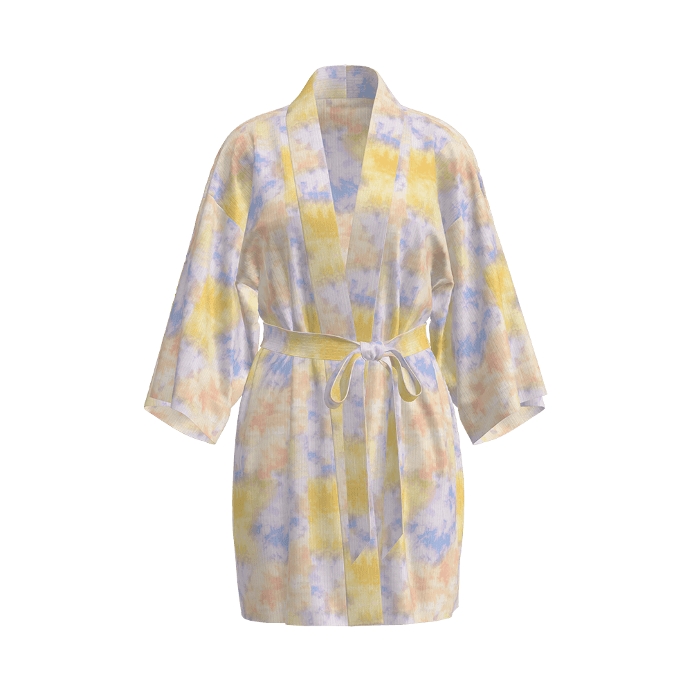 T/Banboo Rayon/S Пигментная печать RIB с каплевидной иглой